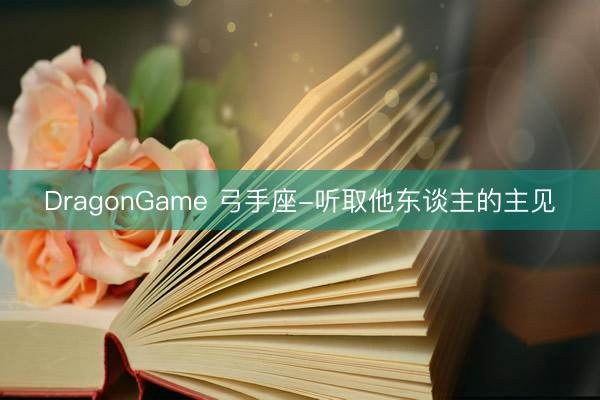 DragonGame 弓手座-听取他东谈主的主见