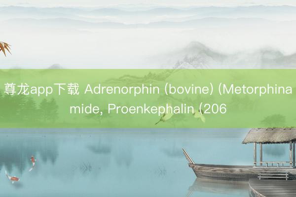 尊龙app下载 Adrenorphin (bovine) (Metorphinamide, Proenkephalin (206