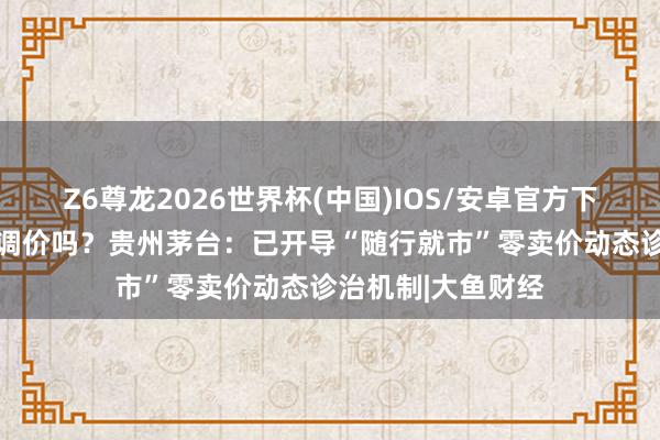 Z6尊龙2026世界杯(中国)IOS/安卓官方下载 飞天茅台还会调价吗？贵州茅台：已开导“随行就市”零卖价动态诊治机制|大鱼财经
